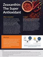 Zeaxanthin: The Super Antioxidant - March 2018 - Sponsored by ZeaVision