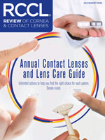 Annual Contact Lenses and Lens Care Guide - 2020