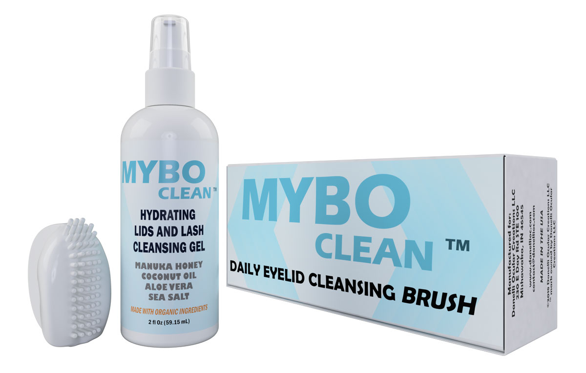 MyboClean cleansing brush and gel