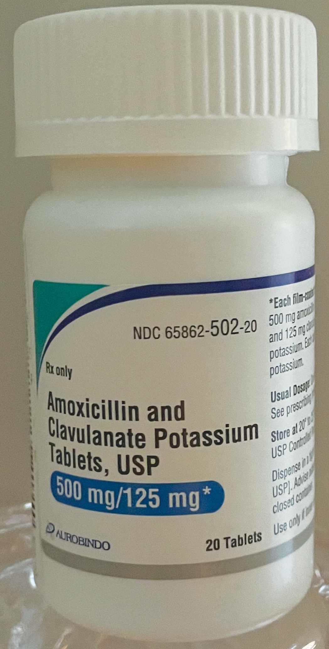 Amoxicillin and clavulanate potassium tablets are commonly prescribed to children and typically dosed based on weight.