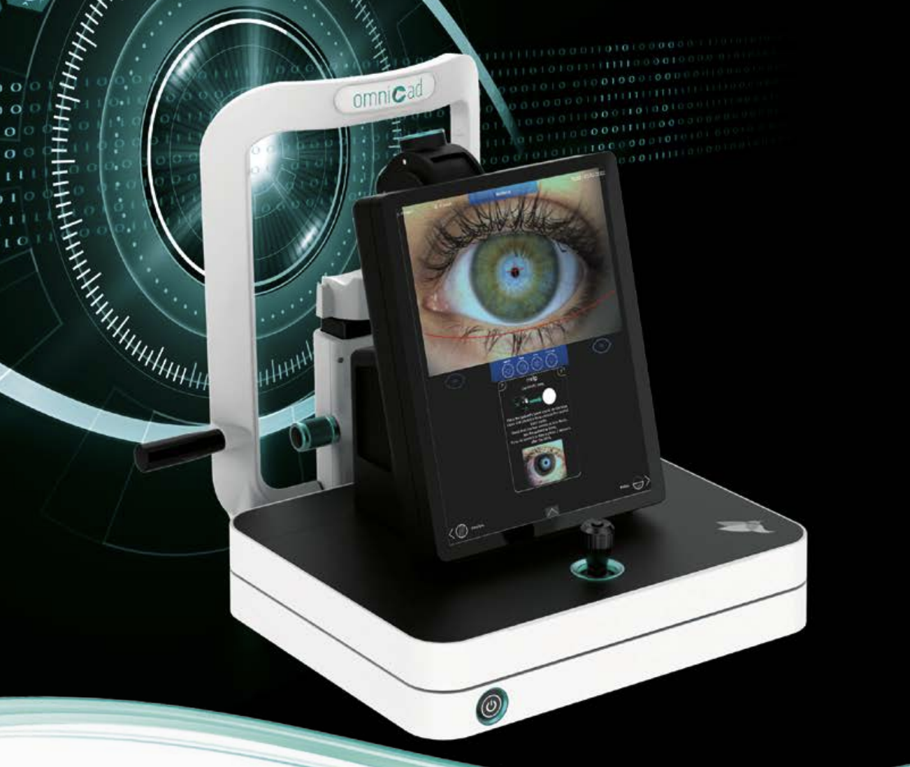 The new OmniCad imaging system uses AI to automatically assess various ocular surface metrics and conditions. 