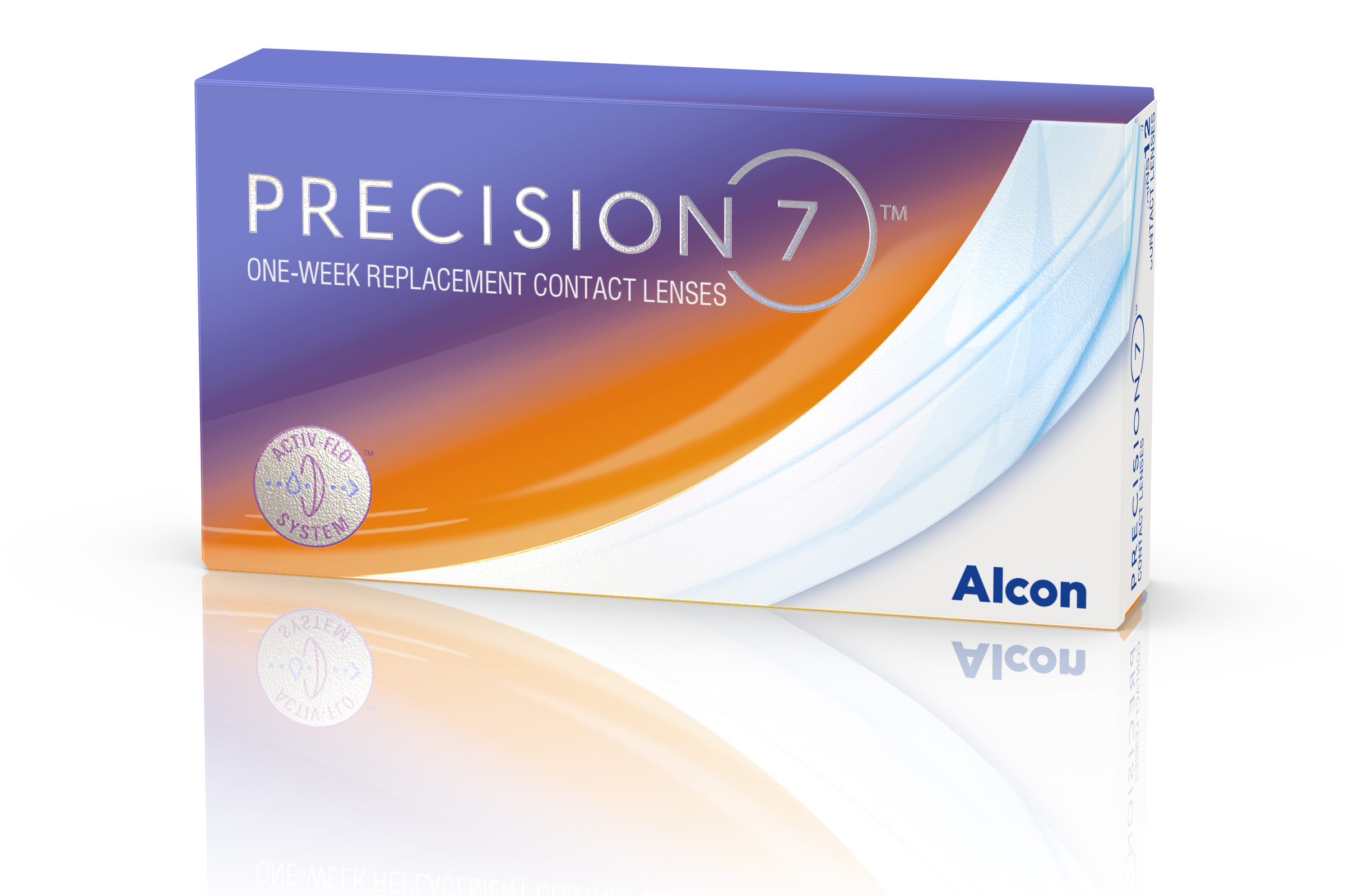 A sustained-release wetting agent in Precision7 contribute to its long-lasting comfort, Alcon says.