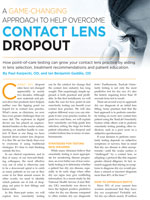 A Game-Changing Approach to Help Overcome Contact Lens Dropout
