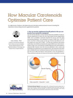 How Macular Carotenoids Optimize Patient Care