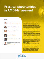 Practical Opportunities in AMD Management
